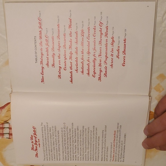 2/$8 📚 1974 The New Joys of Jell-O Recipe Book - Picture 4 of 17